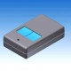 CONTENITORE  IN PLASTICA POCKET GRIGIO SCURO 61x37x15MM MARCA TEKO MOD. 10120-2