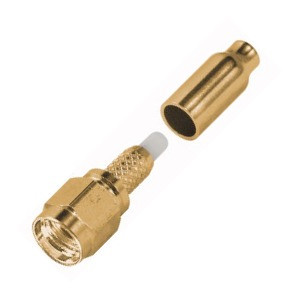 CONNETTORE SMA A CRIMPARE REVERSE