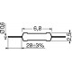 RESISTENZA 0,25W 1 OHM 5%