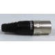 SPINA AUDIO XLR 3 POLI VOLANTE - COLORE NERO