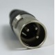 SPINA AUDIO XLR 3 POLI VOLANTE - COLORE NERO