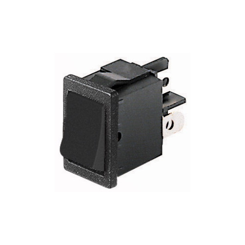 INTERRUTTORE BIPOLARE MINIATURA COLORE NERO