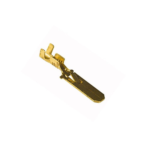 FASTON MASCHIO P. 6,35 CON DENTINO DI RITENUTA