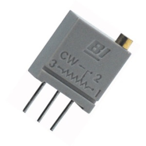 TRIMMER 500 OHM 20GG VE