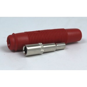 Boccola Volante Diametro 4mm Rossa Hirschmann KUN30 - 931804101