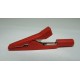 Pinza a Coccodrillo Isolata Rossa Hirschmann MA-1 - 930317101