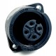 Connettore da Pannello Femmina 3 Poli + Terra Hirschmann 932321100 