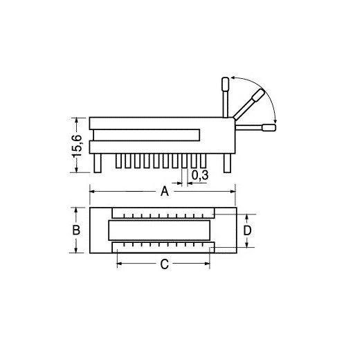 ZOCCOLO  FORZA INS. ZERO 24 PINS 