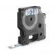 Nastro D1 per Etichettatrice DYMO 40910 Nero su Trasparente 9mm