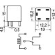 RELE' UNIPOLARE 12V 10A - 400 Ohm