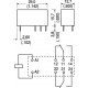RELE' BIPOLARE 24VDC 8A MODULARE
