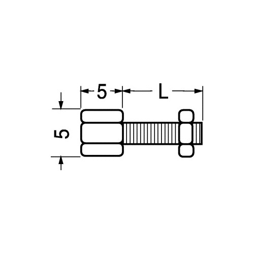 DISTANZIATORI PER SUB-D H.13 MM