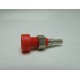 Boccola da Pannello Rossa Diametro 2mm Radiall R921921