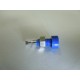 Boccola da Pannello Blu Diametro 2mm Radiall R921923