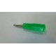 Spina a Banana Diametro 2mm Verde Radiall R921332