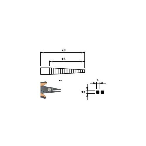 PINZA ZIGRINATA  FINA