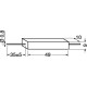 RESISTENZA 10W  10 Ohm A FILO 