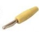 Spina a Banana Diametro 4mm Gialla Hirschmann VON20 - 930046103