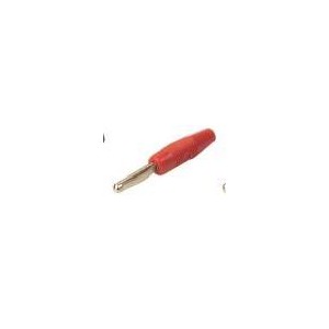 Spina a Banana Diametro 4mm Rossa Hirschmann VON20 - 930046101