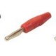 Spina a Banana Diametro 4mm Rossa Hirschmann VON20 - 930046101