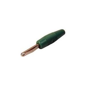 Spina a Banana Diametro 4mm Verde Hirschmann VON20 - 930046104