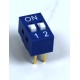 DIP SWITCH 2P OMEGA 50V 100MA 