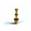 torretta in ottone dorato