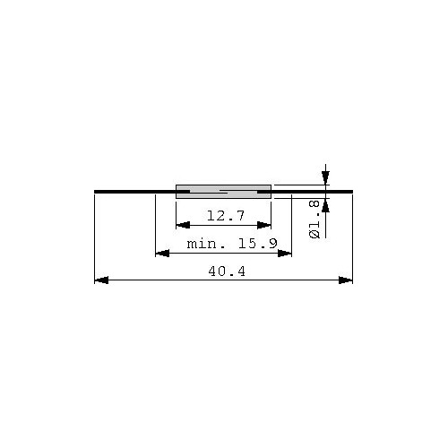 AMPOLLA REED  LUNGHEZZA 12,7 MM