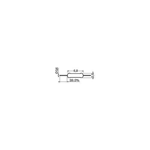 RESISTENZA 0,25W 10 OHM 5%