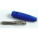 Spinotto a Banana Diametro 4mm Blu con Foro Laterale Hirschmann BULA20K - 930726102