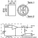 CAPSULA MICROFONICA SUBMINIATURA