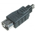 adattatore firewire presa 6 pin spina 4 pin