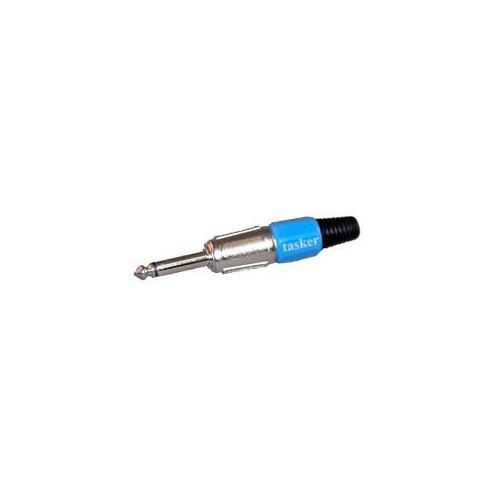 PLUG 6,3 MM MONO PROFESSIONALE- BLU
