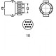 CONNETTORE JMSP2110M - 10 POLI MASCHIO VOLANTE