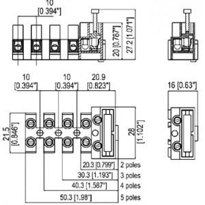 Fusibile in vetro - 5 x 20 mm - 10 Amp. - 4 pezzi -, Morsettiere /  Portafusibili / Fusibili in vetro