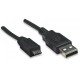 CORDONE CABLATO USB/MICRO M/M 