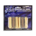 set 610 resistenze 1/4w 5%