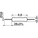 RESISTENZA 1/2W 1% 15 OHM