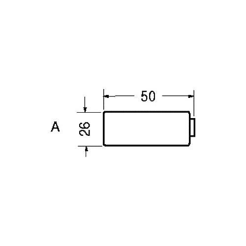BATTERIA RICARICABILE NI-MH 1/2 TORCIA (C-UM2)