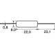 RESISTENZA 7W 4,7 OHM A FILO SMALTATO