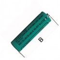 batteria ricaricabile stilo aa ni-mh 2,2a/h con lamelle