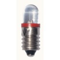 lampada e10 24v a led verde