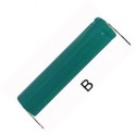 batteria ricaricabile ministilo aaa ni-mh con lamelle