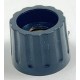Manopola Componibile Nera Diametro 22mm