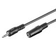 Prolunga Audio Stereo Jack 3,5mm - Plug 3,5mm Lunghezza 2,5 Metri