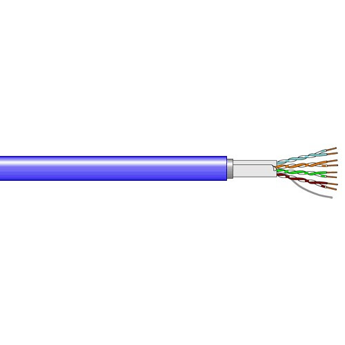 CAVO SCHERMATO 4x2xAWG24 FTP 5E 