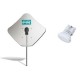 Kit Antenna Parabolica 85cm + Convertitore Universale