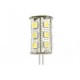 Lampada a Led G4 12V ÷ 24V 3W Bianco Caldo