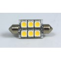 lampada festoon a led 12-24v