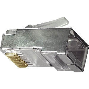 SPINA TELEFONICA MODULARE  CAT. 5 SCHERMATA RJ45 TREFOLI